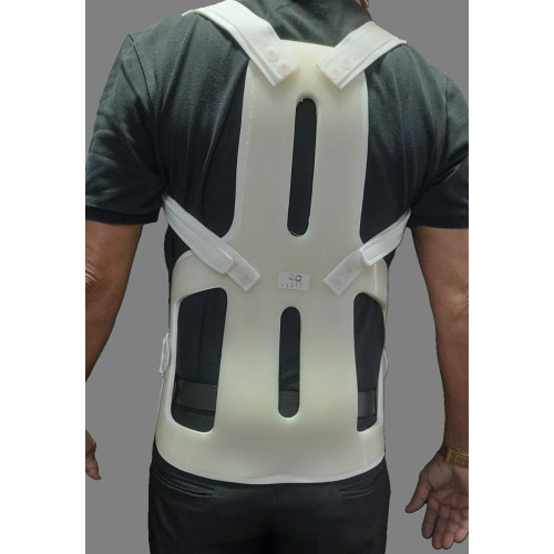 JRCO Florida Plastic Thoraco Lumbo Sacral Orthosis (T.L.S.O.) With Anterior Pad